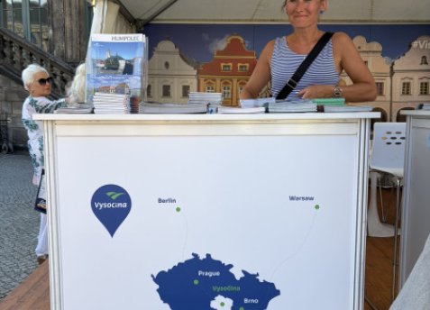 Vysočina se představila na festivalu CANALETTO v Drážďanech