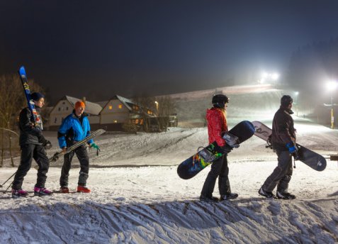 Vychutnej si přítomnost na lyžích! Kampaň zve k návštěvě zimní Vysočiny