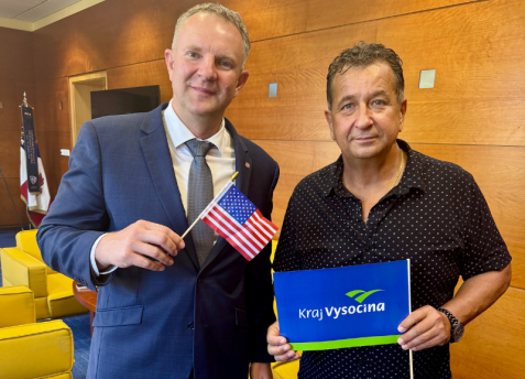 Vysočina se představila milionům diváků v USA