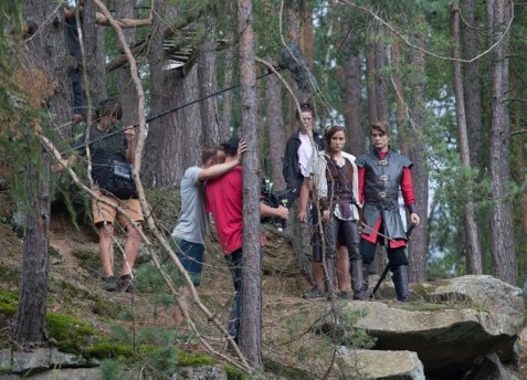 Na Vysočině se natáčela nová pohádka Princezna zakletá v čase