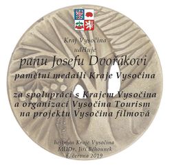 Medaile Josef_Dvořák